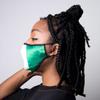 African Flag Face Mask (Nigeria) view 3