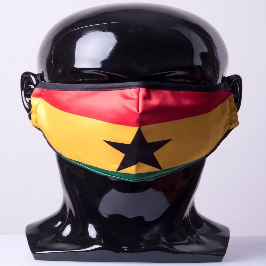 African Flag Face Mask (Ghana)