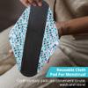 7pcs Set 1 pc Mini Wet Bag +6pcs Absorbent Reusable Sanitary Pads/Washable Cloth Menstrual Pads(Autumn,M) view 3