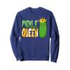 Pickle Queen Gift Dill Pickle Cucumber Sweatshirt view 1