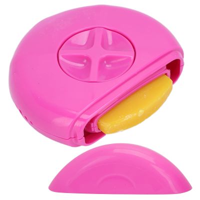 3-in-1 Women Manual Hair Shaver & Body Hair Trimmer, Hair Removal Tool for Smooth, Silky Skin Portable On-the-Go Shaver (Rose Red)