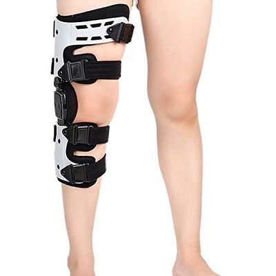 Hbaebdoo OA Knee Brace for Arthritis Ligament Hinged Knee Support Osteoarthritis Knee Joint Sports Unloading-Left