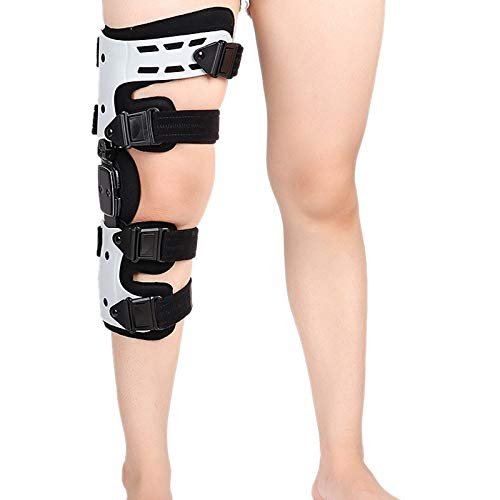Hbaebdoo OA Knee Brace for Arthritis Ligament Hinged Knee Support Osteoarthritis Knee Joint Sports Unloading-Left