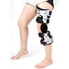Hbaebdoo OA Knee Brace for Arthritis Ligament Hinged Knee Support Osteoarthritis Knee Joint Sports Unloading-Left view 3