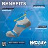 OrthoSleeve Non-binding Wide Diabetic Wellness Socks improve circulation and help with neuropathy, sensitive feet, edema, and swelling view 4
