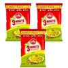 MTR POHA- FLATTENED RICE 160G (Pack of 3) - READY TO COOK IN JUST 3 MINUTES INSTANT MIX - HEALTHY BREAKFAST view 1