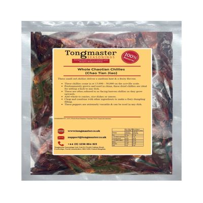 Whole Dried Chaotian Chillies (Chao Tian Jiao) - 1kg