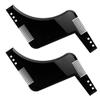 Beard Comb Beard Shaper Just for Men Beard Styling Template Shaping Tool for Facial Hair Hairline Perfect Symmetric Lines and Trim (2 PCS) view 1