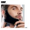 Beard Comb Beard Shaper Just for Men Beard Styling Template Shaping Tool for Facial Hair Hairline Perfect Symmetric Lines and Trim (2 PCS) view 3