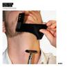 Beard Comb Beard Shaper Just for Men Beard Styling Template Shaping Tool for Facial Hair Hairline Perfect Symmetric Lines and Trim (2 PCS) view 4