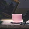 TOPFUND Morganite Fusion 432Hz F Note Crystal Singing Bowl Heart Chakra 8 Inch with Heavy Duty Carrying Case and Suede Mallet view 2