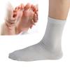 Zyxdk Conductive Socks for TENS EMS Machine, Silver Fiber Electrode Pain Relief Massage Stockings, One Size fits most (Color : Gray 3 Pair) view 2