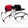 3 PAIRS SUPER-LITE TR90 Material FOLDING,BENDABLE Reading Glasses Includes CASE with BELT HOLDER + Cloth 10 Lens Variations in Black, Burgundy or Brown RG51 (3 x Burgundy & Burgundy case, 3.0) view 3