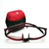 3 PAIRS SUPER-LITE TR90 Material FOLDING,BENDABLE Reading Glasses Includes CASE with BELT HOLDER + Cloth 10 Lens Variations in Black, Burgundy or Brown RG51 (3 x Burgundy & Burgundy case, 3.0) view 4