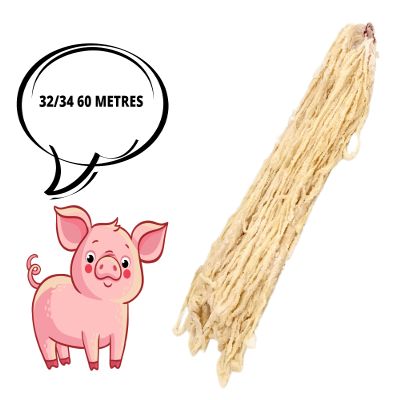 Natural Pork Hoses 60 Metres for Sausage, Draught, Homemade Deli 5 kg
