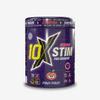 10X Athletic Stim Pre Workout Beta Alanine High Caffeine Creatine Sugar Free Vegan Low Calorie Various Flavours 600g 25/50 Servings (Peach Purge) view 1