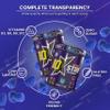 10X Athletic Stim Pre Workout Beta Alanine High Caffeine Creatine Sugar Free Vegan Low Calorie Various Flavours 600g 25/50 Servings (Blue Raspberry) view 3