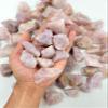 1/2 LB Lavender Rose Quartz Rough Stones - Bulk Lavender Rose Quartz Crystal - Raw Natural Stones & Crystals - Fountain Rocks for Tumbling, Polishing, Wire Wrapping, Reiki, Chakra Crystal Healing view 2