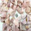 1/2 LB Lavender Rose Quartz Rough Stones - Bulk Lavender Rose Quartz Crystal - Raw Natural Stones & Crystals - Fountain Rocks for Tumbling, Polishing, Wire Wrapping, Reiki, Chakra Crystal Healing view 4