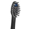 Waterpik Full Size Replacement Brush Heads with Covers for Sonic-Fusion Flossing Toothbrush SFFB-2EB, 2 Count Black view 3