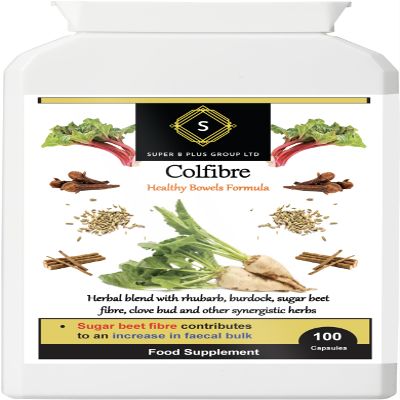 Colfibre Colon Cleanse & Detox - Supports Digestive Health, Regularity & Bloating Relief - Vegan Capsules (100 Count)