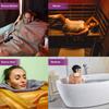 UIGJIOG Sauna Bag 50 Pieces Disposable Plastic Sheeting for Body Wrap Used inside A Far Infrared Sauna Blanket (8343 Inch) view 4