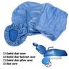 ORILA 4pcs/set PU Leather Chair Seat Cover Elastic Waterproof Protective Case Protector view 2