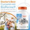 Doctor's Best, High Absorption Curcumin, 1.000mg, 120 Vegan Tablets, Turmeric, Gluten Free, SOYA Free, Vegetarian view 2
