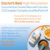 Doctor's Best, High Absorption Curcumin, 1.000mg, 120 Vegan Tablets, Turmeric, Gluten Free, SOYA Free, Vegetarian view 4