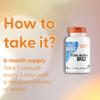 Doctor's Best, Fully Active B12, 1.500mcg, 3-Day-Depot, 60 Vegan Capsules, Vitamin B12, Gluten Free, SOYA Free, Vegetarian view 3