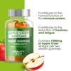 Apple Cider Vinegar with The Mother 1000mg 120 Gummies with Vitamin B12 & Folic Acid by Beauty & Co view 2