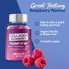 Collagen Gummies - Plump it up Raspberry-120 High Strenght Marine Collagen Gummies 500mg per Serving with Biotin, Vitamin C & Folic Acid from Beauty & Co. (120) view 3