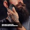 Beard Styling Brush, Wooden Handle Beard Grooming Brush Durable Portable for Men view 2