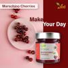 Ved Gourmet Original Red Maraschino Cherries - Italian Cherry for Old-Fashioned Cocktails - Vegan Cocktail, Bourbon Cherries in Natural Syrup for Cocktail Garnish - 300g Jar view 4