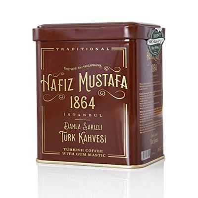 Gum Mastic Coffee, Turkish Anatolian Ottoman Gum Mastic Coffee, Hafiz Mustafa 1864 Istanbul, Gift from Turkey, Drink