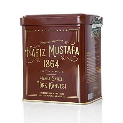 Gum Mastic Coffee, Turkish Anatolian Ottoman Gum Mastic Coffee, Hafiz Mustafa 1864 Istanbul, Gift from Turkey, Drink