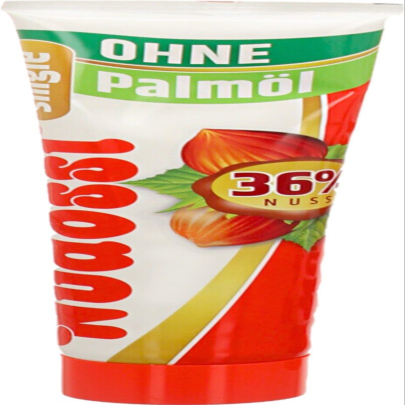 NUDOSSI SINGLE-TUBE BREAD SPREAD 185 G WITHOUT PALM OIL / Germany