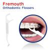 Fremouth Upgraded Orthodontic Flossers for Braces - Ortho Dental Floss Picks, 100 Count (Pack of 1) view 2