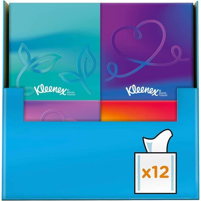 Kleenex Collection, 12 Boxes of 48 tissues (12 x 48 tissues)