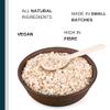 Luxury Porridge Jumbo Oat Blend (650g, 2 x 650g, 6 x 650g) by Ludlow Nut Co - Breakfast Porridge Oats - Healthy Snack - UK Grown Jumbo Oats and Rolled Oats (2 x 650g) view 3