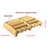 1PCS Wooden Foot Feet Roller Wood Care Massage Reflexology Relax Relief Dual Foot Massager Roller Relax and Relieve Plantar Fasciitis view 2