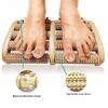 1PCS Wooden Foot Feet Roller Wood Care Massage Reflexology Relax Relief Dual Foot Massager Roller Relax and Relieve Plantar Fasciitis view 4