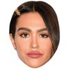 Amelia Gray Hamlin (Brown Hair) Big Head. Larger than life mask. view 1