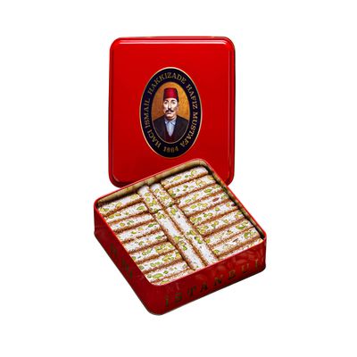 Hafiz Mustafa 1864 Istanbul, Turkish Delight, Ottoman Kadaifi, Dessert Snacks, Pistachio, Pomegranate, Milk - Turkish Sweets Tray Gift Ideas for Birthday, Christmas