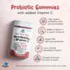 Physis Kids Probiotics Gummies with Added Vitamin C | Gut Health | Immunity Support | Daily Regularity | Toddlers (Chewing Age) & Children | 60 Irresistable Gummies | Certified Approved view 3