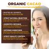 Organic Cacao/Cocoa Powder 1Kg | Pure & Unsweetened | Mood Enhancer & Cardiovascular Health | Natural Source of Magnesium | Perfect for Smoothies, Baking & Hot Chocolate | Non-Alkalised, Vegan view 4