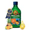 Mollers  | Omega 3 for kids Cod Liver Oil | Nordic Omega-3 Dietary Supplements with EPA, DHA, Vitamin A, D & E | Pure, Natural cod Liver Oil Liquid | 166-year-old-brand | Tutti Frutti Taste | 250 ml view 1