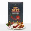Hot Sauce Advent Calendar 2025-24 Days, Chilli Sauce, Hot Sauce Gift Set |Food Gifts For Men, Women, Christmas Gifts For Men, Women, Xmas Present, Vegan Christmas Food, BBQ, Habanero, Naga Jolokia. view 1