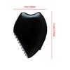 1Pcs Black Gua Sha Facial Body Massage Tools, Gua Sha Scraping Massage Tools Bian Stone Traditional Massage Tool Traditional Scraper Tool view 2