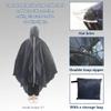 SunMelt Elderly Mobility Scooter Poncho, Wheelchair Rain Cape Cover Bicycle Protective Coat for Snow Dust Sleet Resistance, 64 In x 69 In view 3